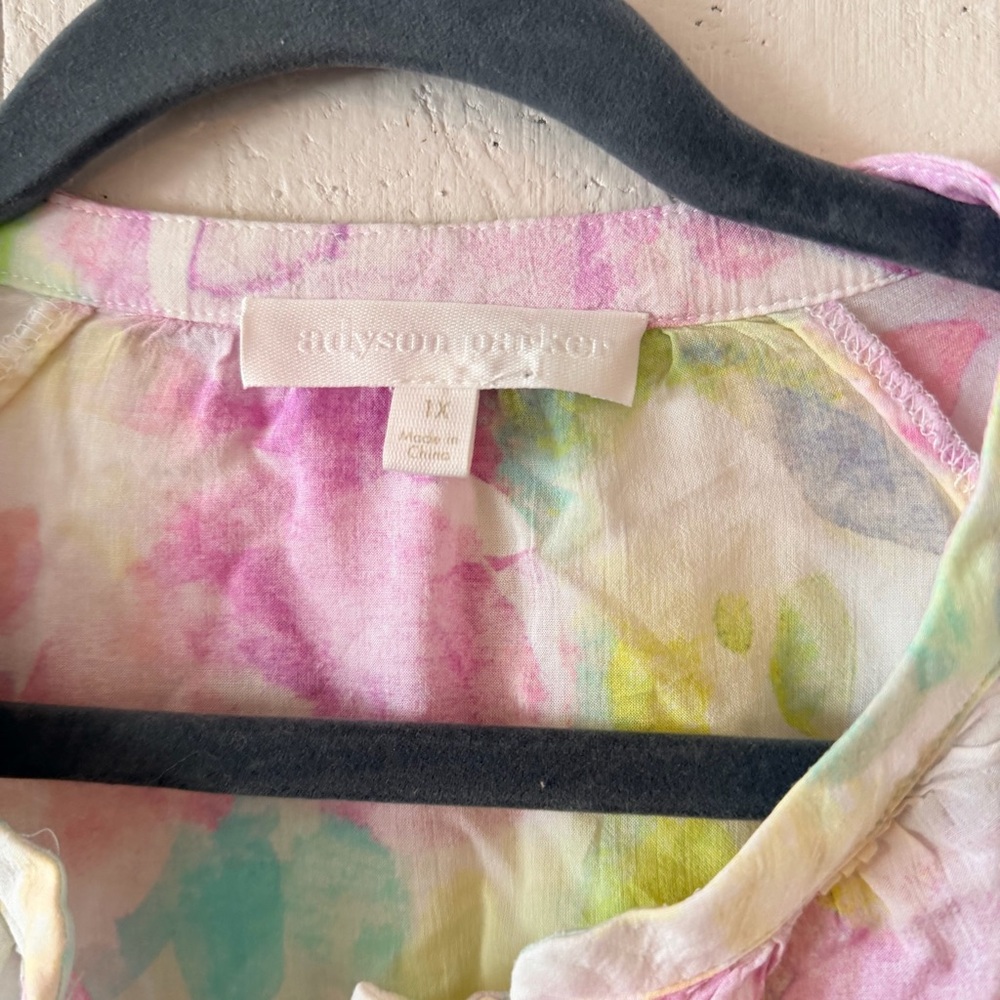 Adyson Parker Watercolor Blouse - Picture 5 of 5